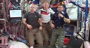 Fussball WM ISS