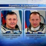 Spacewalkers Jurtschichin und Mussurkin NASA