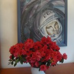 Blumen und Gagarin 005