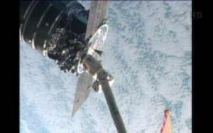 Einfangen Cygnus NASA TV